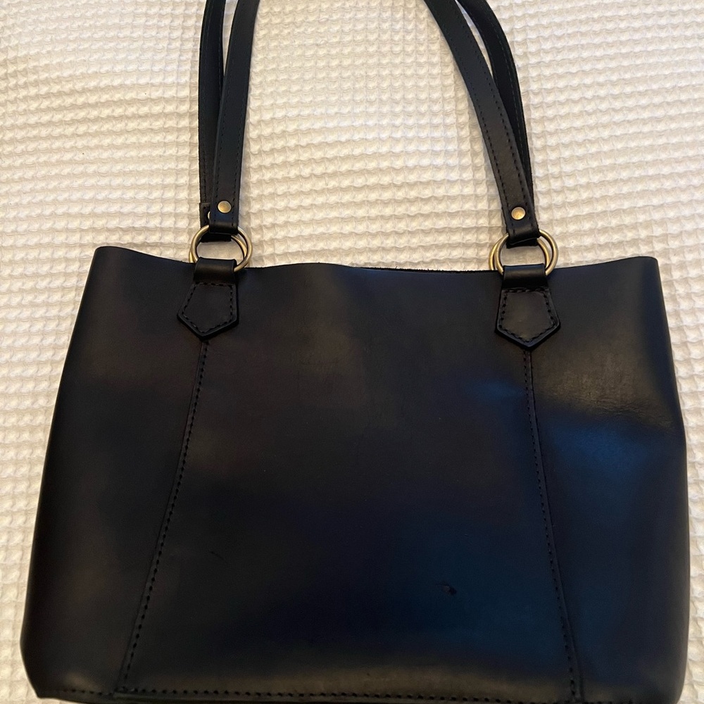 Portland Leather Black Market Tote